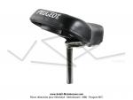 Selle Noire pour Peugeot 103 SP / MVL / Vogue / SPX marquage Peugeot (avec boite  outils intgre)
