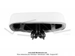 Selle Blanche complte pour Mobylette Motobcane / MBK 51 / 88 / 40 / 50