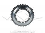 Couronne int.94mm - 43 dents - camb. 14mm - CHARVIN France - pour Peugeot 103 / Roue  btons
