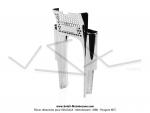 Grille de capotage de fourche chrome pour Peugeot 103 MVL / Vogue