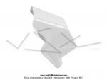 Bulle (Tte) de fourche - Blanche - pour Peugeot 103 SP / SPX / RCX