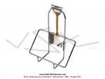 Porte-bidon  panier  chrom SoleX