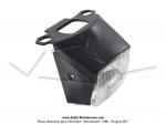 Capot phare + Optique carr - complet - sans interrupteur - Gris fonc - pour Peugeot 103 MVL / VOGUE (...)