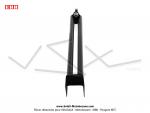 Barre de renfort double noire EBR pour Peugeot 103 SP / MVL / Vogue