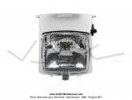 Capot phare + Optique carr - complet - Chrom - pour Peugeot 103 MVL / VOGUE (...)