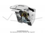 Capot phare + Optique carr - complet - Chrom - pour Peugeot 103 MVL / VOGUE (...)