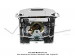 Capot phare + Optique carr - complet - Chrom - pour Peugeot 103 MVL / VOGUE (...)
