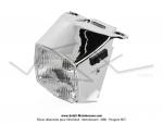 Capot phare + Optique carr - complet - Chrom - pour Peugeot 103 MVL / VOGUE (...)