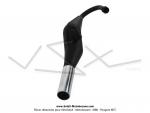 Pot d'chappement type Cobra 3 pour Mobylette Motobcane Motoconfort MBK 51 (AV10)