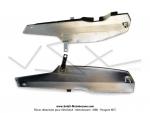 Carnages (Capotages - Caches - Carters) latraux  patte infrieure longue - Chrom - pour Motobcane / MBK 51 (la paire)