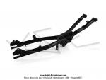 Bras oscillant long Noir -  patte de ressort moteur visse - pour Peugeot 103 SP / MV / MVL (...)