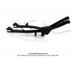 Bras oscillant long Noir -  patte de ressort moteur visse - pour Peugeot 103 SP / MV / MVL (...)