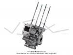 Carters moteur - Origine MBK - pour Mobylette Motobcane / MBK 41 / 51 / 881 (AV10)
