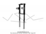 Fourche nue noire pour Mobylette Motobcane / MBK 51 (Swing)