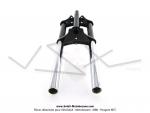 Fourche nue noire pour Mobylette Motobcane / MBK 51 (Swing)
