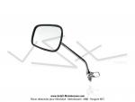 Rtroviseur trapzodal chrom / Dport 130mm pour SoleX / Mobylettes Motobcane / Motoconfort / MBK / Peugeot