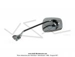 Rtroviseur trapzodal chrom / Dport 130mm pour SoleX / Mobylettes Motobcane / Motoconfort / MBK / Peugeot