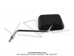 Rtroviseur trapzodal plastique noir / Dport 120mm pour Mobylettes Motobcane / MBK / Peugeot (fixation sans collier)