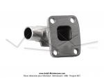 Pipe d'admission  int.14mm /  ext.18 pour Mobylette Motobcane / Motoconfort / MBK 41 / 51 / 881 (AV10)