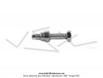 Vis tendeur de chaine / Rglage de roue - M7x100 - Lg.35mm pour Mobylette Motobcane / MBK (x1 pc)