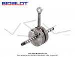 Vilebrequin (Embiellage) Racing BIDALOT - G1 / G2 - Course 41,8mm - pour Mobylette Motobcane / MBK 51