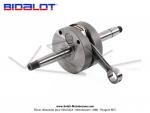 Vilebrequin (Embiellage) Racing BIDALOT - G1 / G2 - Course 41,8mm - pour Mobylette Motobcane / MBK 51