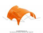 Capot moteur Orange pour SoleX 5000 / TrotileX (version  monogramme coll)