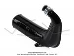 Pot dchappement  Boudin  - Homologu - Noir - Sortie latrale - pour Mobylette Motobcane / MBK 40 / 50 / 88 (AV7)