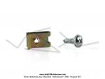 Agrafes et Vis de carrosserie 5mm (Sachet de 25 pices)