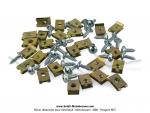 Agrafes et Vis de carrosserie 5mm (Sachet de 25 pices)