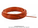 Gaine de frein - de starter - d'acclrateur - de dcompresseur - 5mm - Couleur Orange (le mtre)