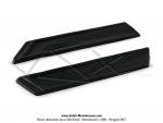 Elytres de rservoir caoutchouc pour Peugeot 103 (la paire)