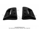 Ecopes de radiateur Noires pour Peugeot 103 SPX LC / RCX LC Phase 2 (la paire)