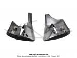 Ecopes de radiateur Noires pour Peugeot 103 SPX LC / RCX LC Phase 2 (la paire)