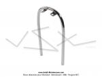 Pontet de garde-boue avant chrom pour Peugeot 103 MVL
