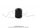 Bouchon de valve plastique noir Auto Schrader (x1 pc)
