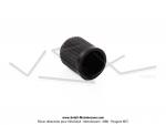 Bouchon de valve plastique noir Auto Schrader (x1 pc)