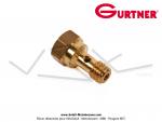 Gicleur Gurtner n80 pour carburateur Gurtner GA  pour Peugeot 103