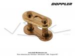 Attache-rapide de chane de transmission - 420 - Doppler - Renforce - Couleur Or