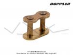 Attache-rapide de chane de transmission - 420 - Doppler - Renforce - Couleur Or