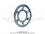 Couronne int.94mm - 56 dents - camb. 14mm - CHARVIN France - pour Peugeot 103 / Roue  rayons (Zingue)