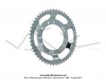 Couronne int.98mm - 52 dents - camb. 12mm - CHARVIN France - pour Peugeot 103 / Roue  btons (Zingu)