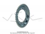 Couronne int.98mm - 45 dents - camb.12mm - CHARVIN France - pour Peugeot 103 / Roue  btons (Zingue)