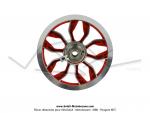 Poulie (Plateau) aluminium Rouge - 11 dents - pour Peugeot 103
