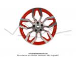 Poulie (Plateau) aluminium Rouge - 11 dents - pour Peugeot 103
