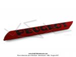 Housse de barre de renfort Rouge / Noire pour Peugeot 103 RCX