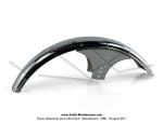 Garde-boue avant - Acier chrom - Polissage / Chromage Suprieur - pour Peugeot 103 SP (flancs rivets)