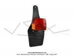 Feu rouge arrire  avec catadioptres et bavette souple pour Peugeot 103 SP