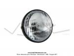 Phare avant CEV type 114 - 103mm - pour Mobylettes Motobcane / MBK 51 / Peugeot 103 (...)