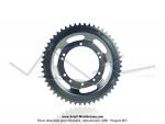Couronne int.94mm - 52 dents - camb. 12mm - CHARVIN France - pour Peugeot 103 / Roue  btons (Zingue)
